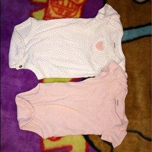 Baby Girl 2 Piece Onesies